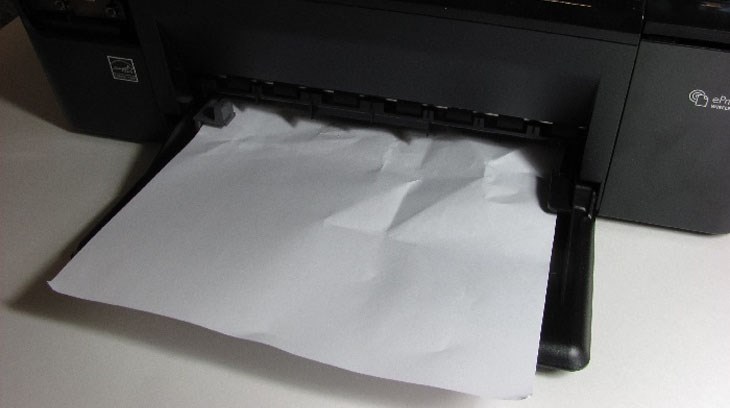 Lỗi kẹt giấy máy in